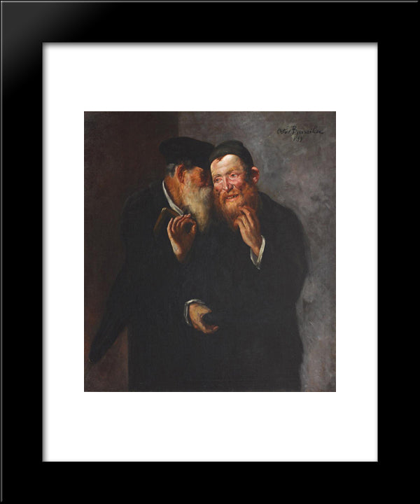 Good Deal 20x24 Black Modern Wood Framed Art Print Poster by Bancila, Octav