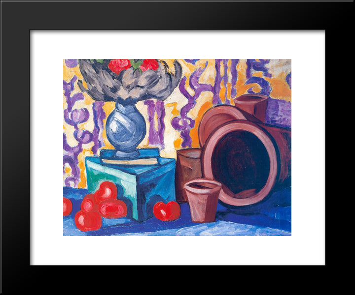 Tomatoes 20x24 Black Modern Wood Framed Art Print Poster by Rozanova, Olga