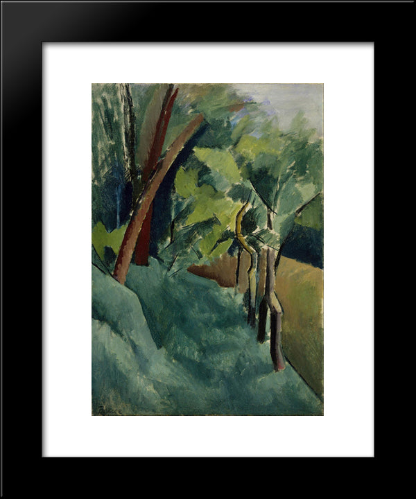 Landscape 20x24 Black Modern Wood Framed Art Print Poster by Bruce, Patrick Henry