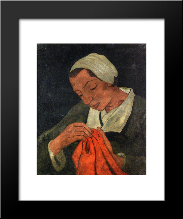 The Sewer 20x24 Black Modern Wood Framed Art Print Poster by Serusier, Paul