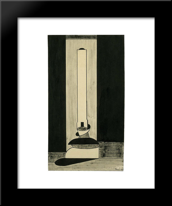 Untitled 20x24 Black Modern Wood Framed Art Print Poster by Peri, Peter Laszlo
