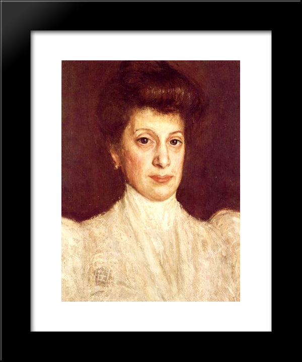 Anna Baumer 20x24 Black Modern Wood Framed Art Print Poster by Gerstl, Richard