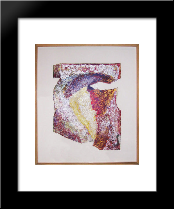 V.F. 46 20x24 Black Modern Wood Framed Art Print Poster by Ruben, Richards