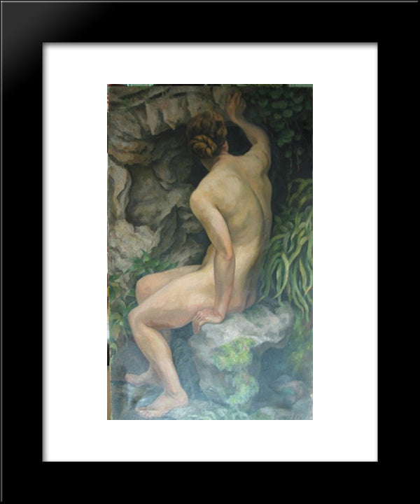 Spring 20x24 Black Modern Wood Framed Art Print Poster by Fry, Roger
