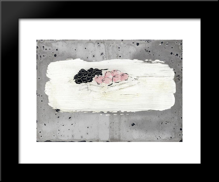 Still Life 20x24 Black Modern Wood Framed Art Print Poster by Sanyu