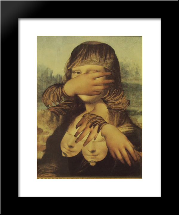 Loose Woman 2 20x24 Black Modern Wood Framed Art Print Poster by Parajanov, Sergei