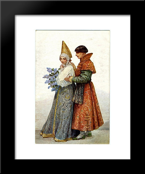 Blarney 20x24 Black Modern Wood Framed Art Print Poster by Solomko, Sergey