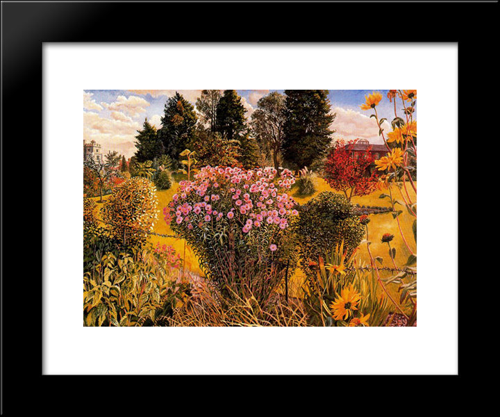 Bellrope Meadow 20x24 Black Modern Wood Framed Art Print Poster by Spencer, Stanley