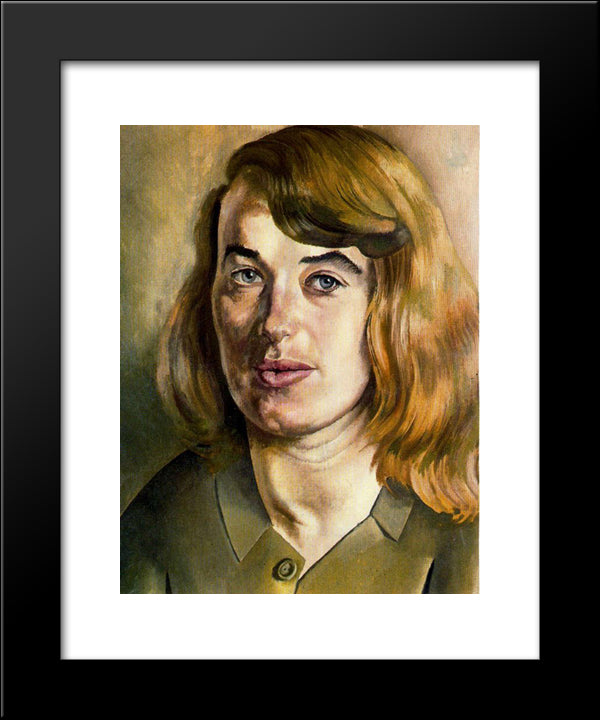 Daphne 20x24 Black Modern Wood Framed Art Print Poster by Spencer, Stanley