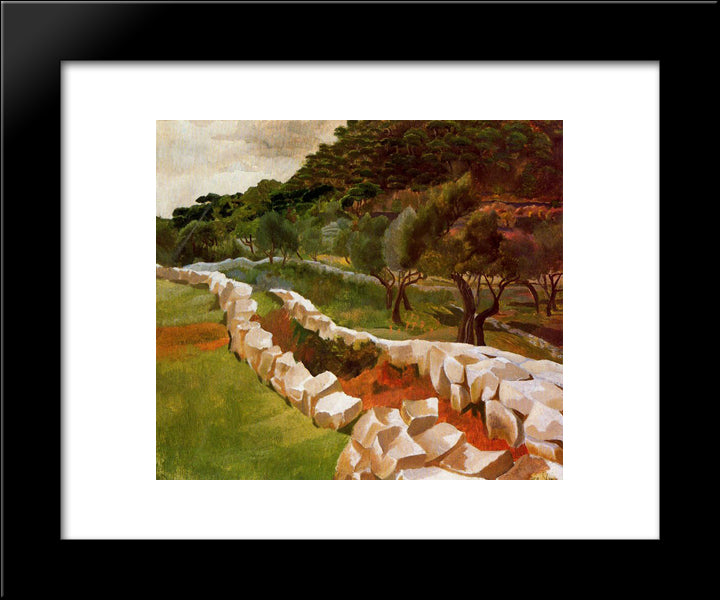 Ragusa (Dubrovnik) 20x24 Black Modern Wood Framed Art Print Poster by Spencer, Stanley