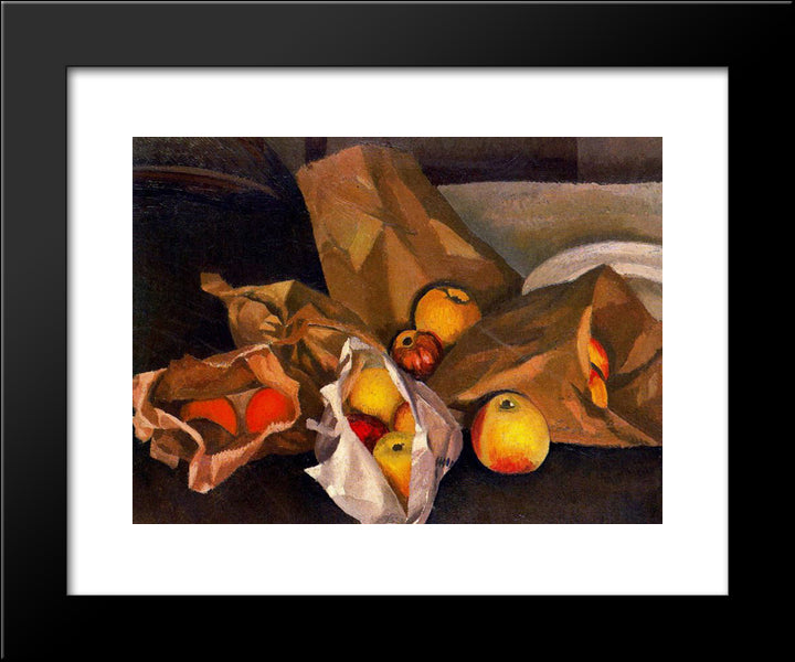 Still Life 20x24 Black Modern Wood Framed Art Print Poster by Spencer, Stanley