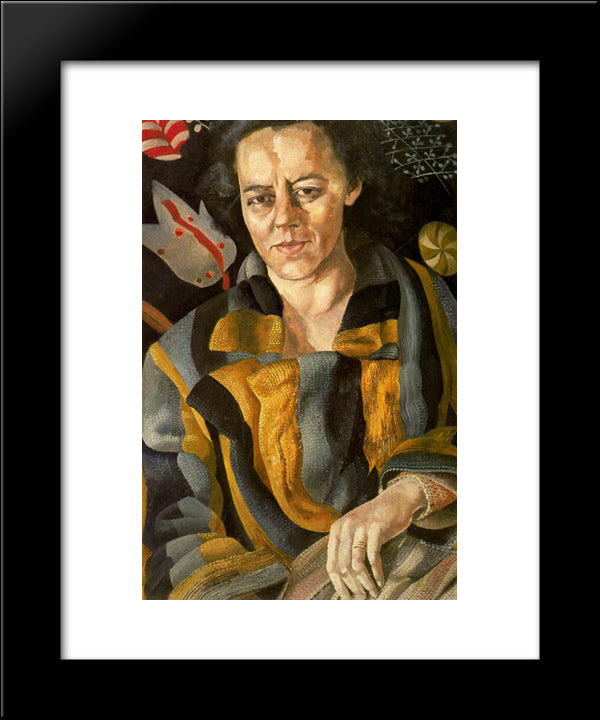 The Psychiatrist 20x24 Black Modern Wood Framed Art Print Poster by Spencer, Stanley