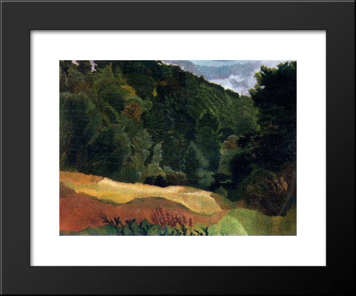 The Quarry Woods - Cookham 20x24 Black Modern Wood Framed Art Print Poster by Spencer, Stanley