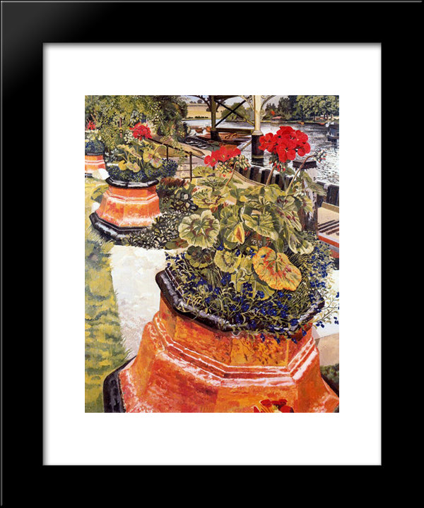 Upper Reach 20x24 Black Modern Wood Framed Art Print Poster by Spencer, Stanley