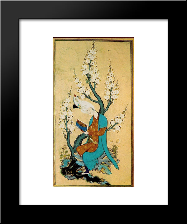 Unknown Title 20x24 Black Modern Wood Framed Art Print Poster by Muhammad, Sultan