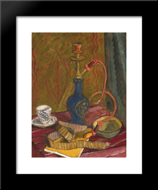 Still Life With Hubble - Bubble 20x24 Black Modern Wood Framed Art Print Poster by Pallady, Theodor
