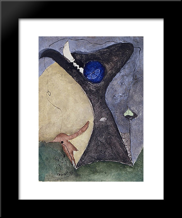 Cyclops 20x24 Black Modern Wood Framed Art Print Poster by Stamos, Theodoros