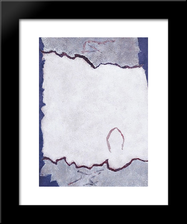 Edge Of White Dawn #1 20x24 Black Modern Wood Framed Art Print Poster by Stamos, Theodoros