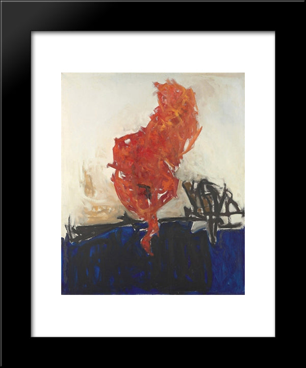 Home Of The Sun 20x24 Black Modern Wood Framed Art Print Poster by Stamos, Theodoros