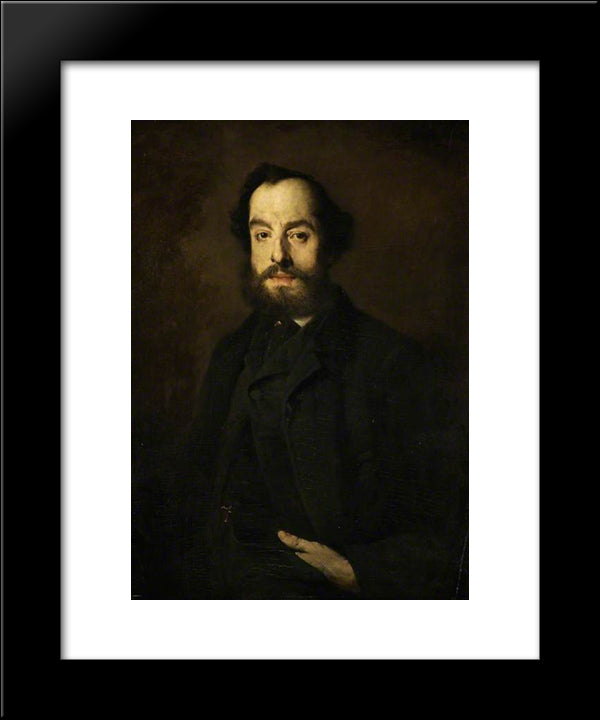 Jules Luquet 20x24 Black Modern Wood Framed Art Print Poster by Ribot, Theodule