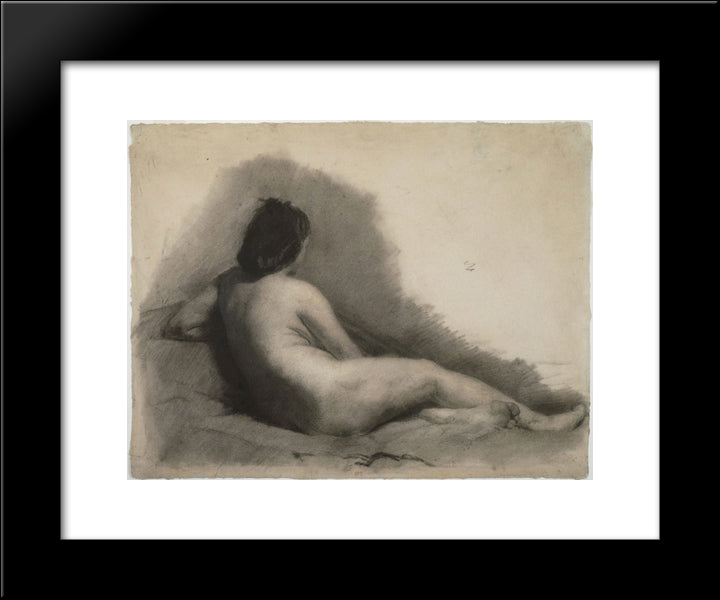 Portraits 20x24 Black Modern Wood Framed Art Print Poster by Eakins, Thomas