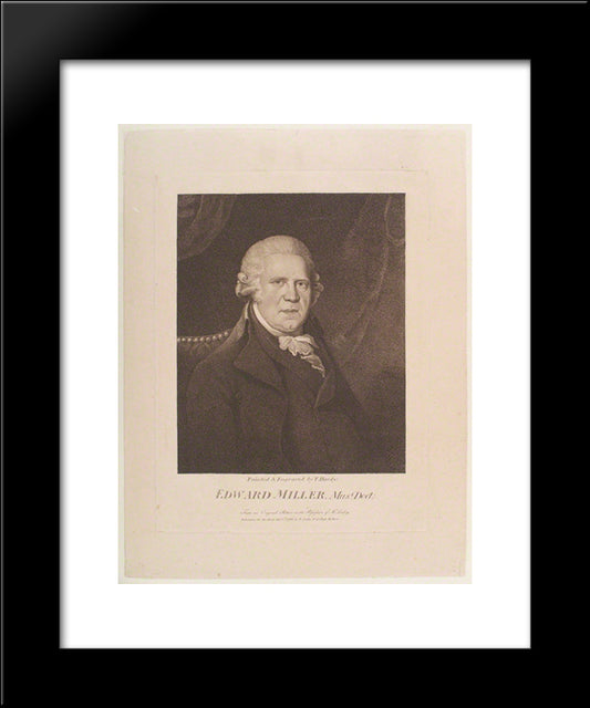 Edward Miller 20x24 Black Modern Wood Framed Art Print Poster by Hardy, Thomas
