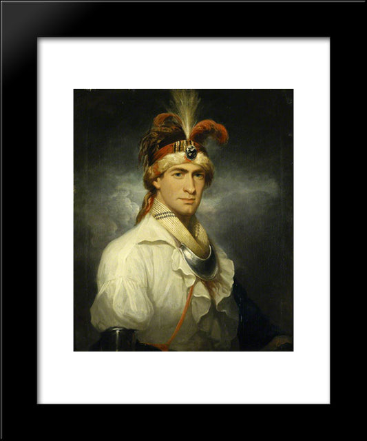 William Augustus Bowles 20x24 Black Modern Wood Framed Art Print Poster by Hardy, Thomas
