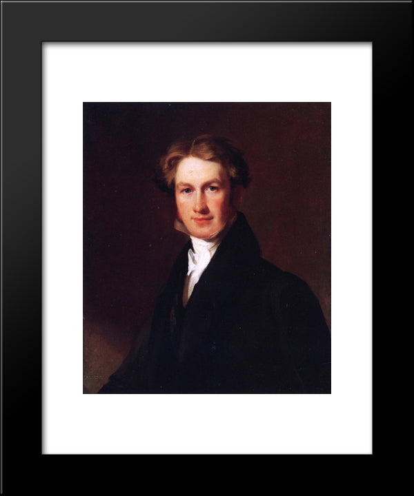 Levi Fletcher 20x24 Black Modern Wood Framed Art Print Poster by Sully, Thomas