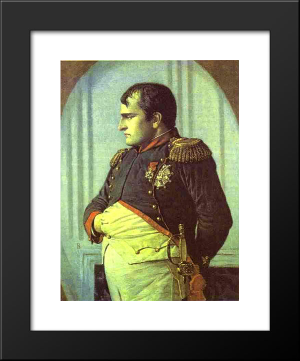 Napoleon In The Petroff Palace 20x24 Black Modern Wood Framed Art Print Poster by Vereshchagin, Vasily