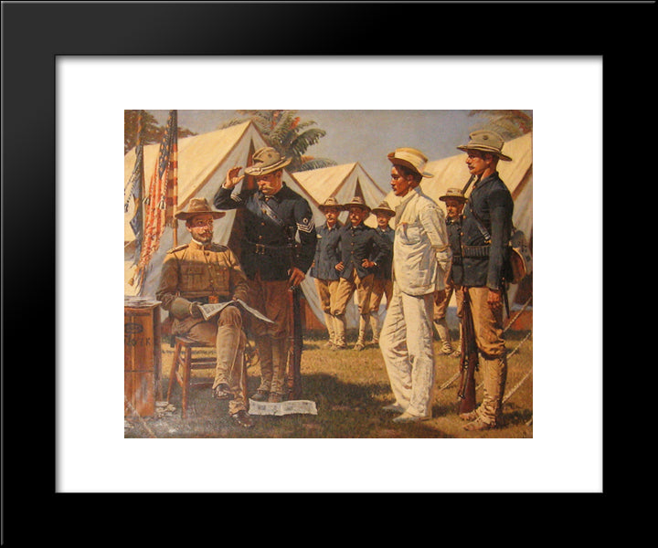 Spy 20x24 Black Modern Wood Framed Art Print Poster by Vereshchagin, Vasily