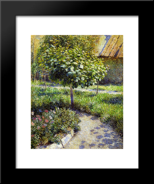 A Tree 20x24 Black Modern Wood Framed Art Print Poster by Borisov Musatov, Victor