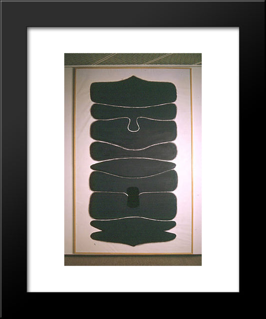 Appollo 1 Ascending Development 20x24 Black Modern Wood Framed Art Print Poster by Pasmore, Victor