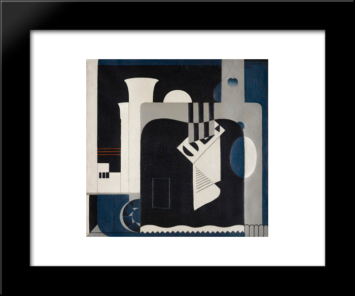 Factory 20x24 Black Modern Wood Framed Art Print Poster by Servranckx, Victor