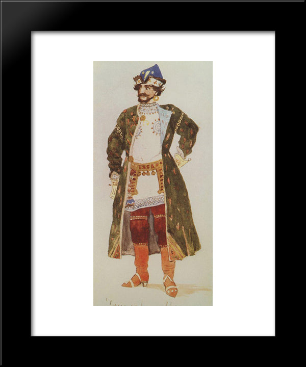 Mizgir 20x24 Black Modern Wood Framed Art Print Poster by Vasnetsov, Viktor