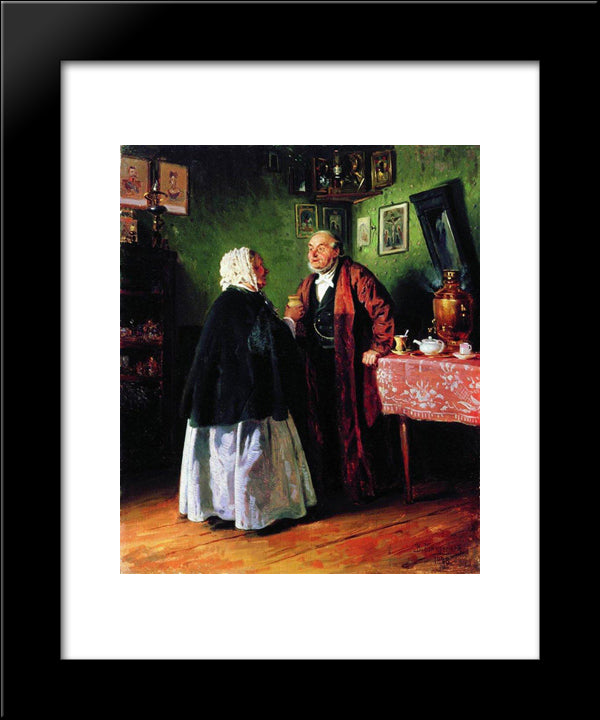 Congratulations 20x24 Black Modern Wood Framed Art Print Poster by Makovsky, Vladimir