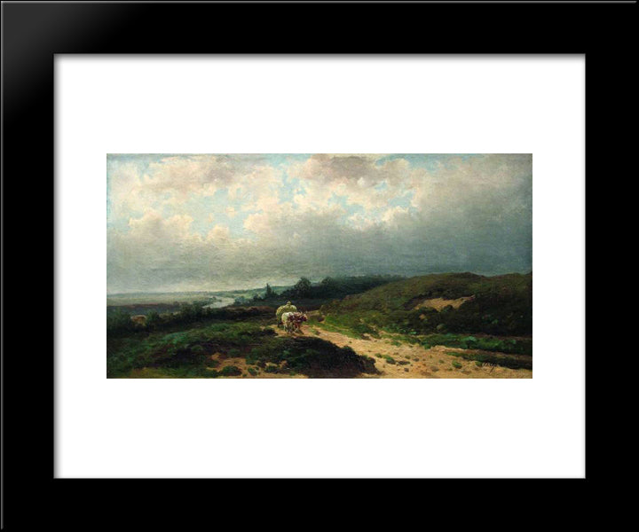 Hackery 20x24 Black Modern Wood Framed Art Print Poster by Orlovsky, Volodymyr
