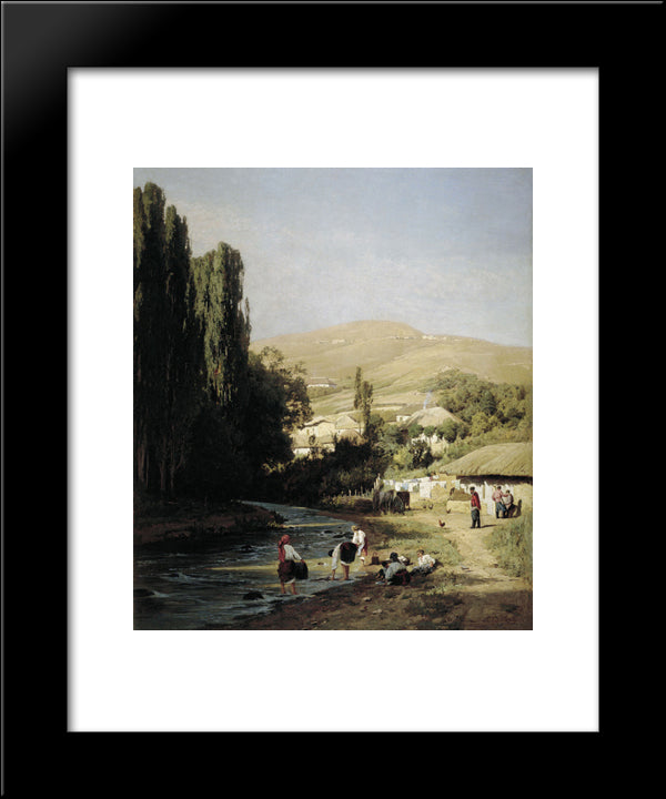 Kislovodsk 20x24 Black Modern Wood Framed Art Print Poster by Orlovsky, Volodymyr