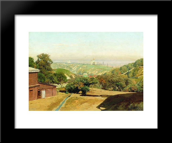 Nizhny Novgorod 20x24 Black Modern Wood Framed Art Print Poster by Orlovsky, Volodymyr