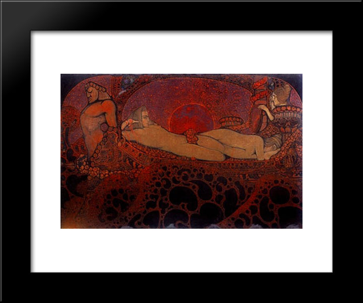 Argonauts 20x24 Black Modern Wood Framed Art Print Poster by Maksymovych, Vsevolod