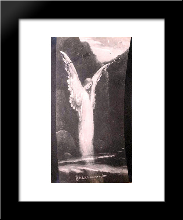 Good 20x24 Black Modern Wood Framed Art Print Poster by Kotarbinski, Wilhelm