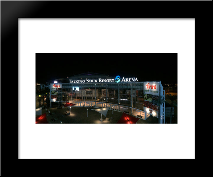 Talking Stick Resort Arena 20x24 Black Modern Wood Framed Art Print Poster