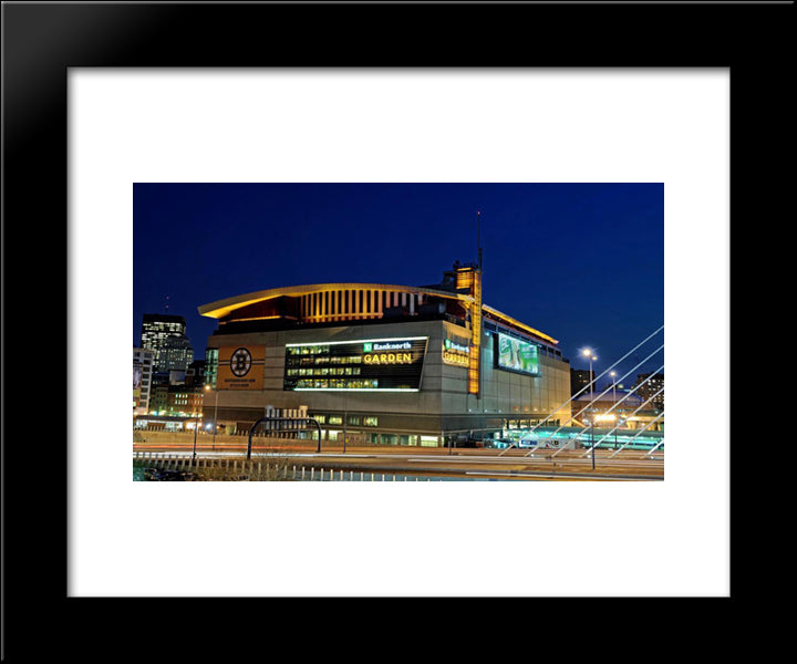 Td Garden 20x24 Black Modern Wood Framed Art Print Poster
