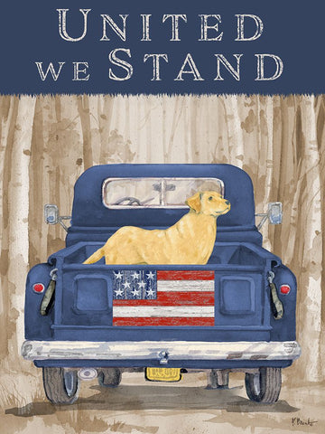 Freedom Forest Truck II Black Modern Wood Framed Art Print by Brent, Paul