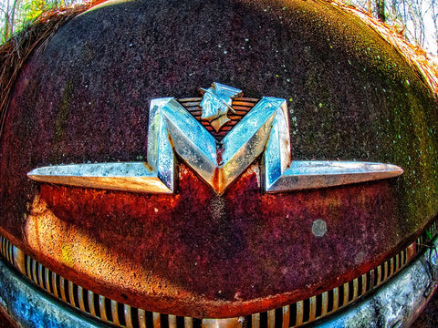 Mercury Black Modern Wood Framed Art Print by Lee, Rachel