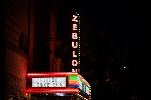 Zebulon 3 Black Modern Wood Framed Art Print by Malone, Will