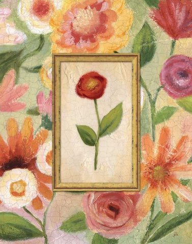 Sweet Romance III White Modern Wood Framed Art Print with Double Matting by Brissonnet, Daphne