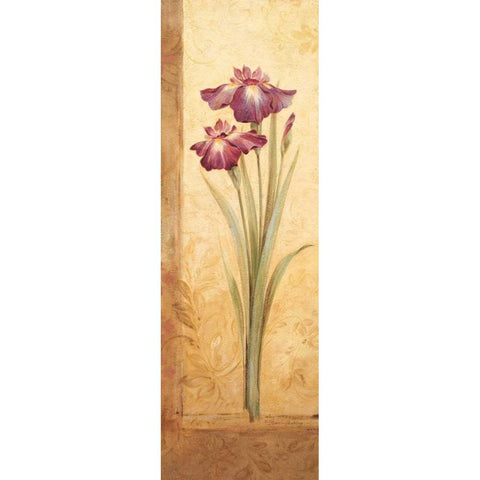 Grandiflora I Gold Ornate Wood Framed Art Print with Double Matting by Gladding, Pamela