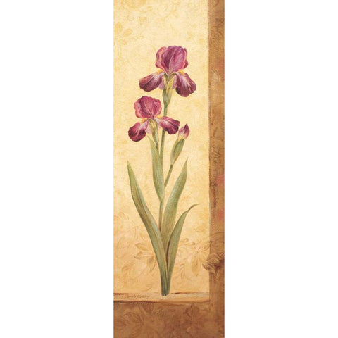 Grandiflora II Gold Ornate Wood Framed Art Print with Double Matting by Gladding, Pamela