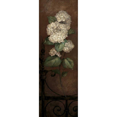 Gramercy Park Panel I Gold Ornate Wood Framed Art Print with Double Matting by Gladding, Pamela