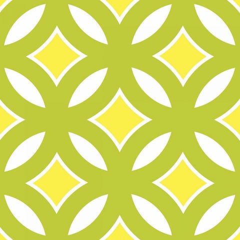 Graphic Pattern II Gold Ornate Wood Framed Art Print with Double Matting by Harbick, N